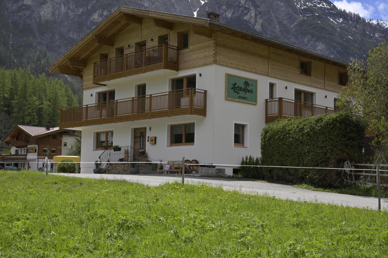 Apartament Lechtal-Pur-Aparts Holzgau Zewnętrze zdjęcie